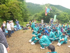 生徒代表あいさつ 生徒代表あいさつ